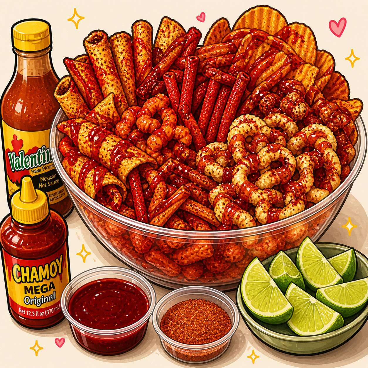 Hot chip mix