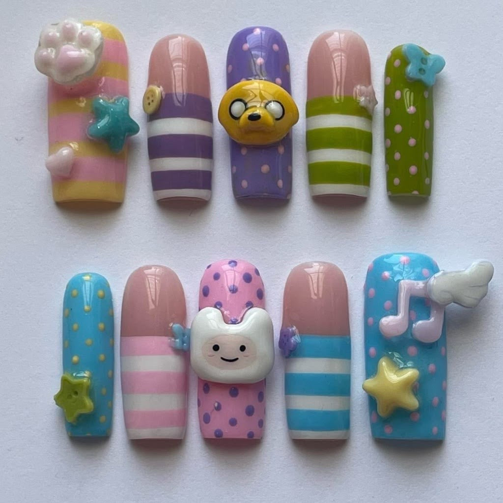 Adventure Time Nails